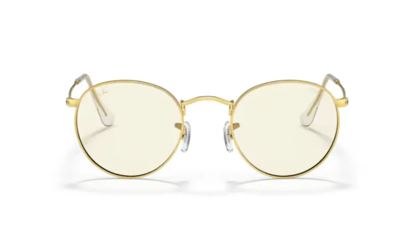 620_1763259683_8935 แว่นกันแดด Rayban RB3447 9196BL Round Metal Gold/Photochromic แว่น Rayban แท้