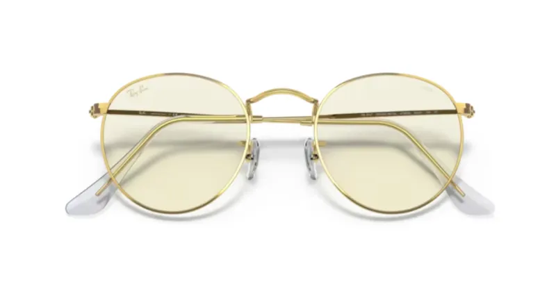 Rayban RB3447 9196BL Round Metal Gold/Photochromic - 5