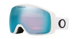 แว่นกอกเกิล Oakley Goggle Flight Tracker M OO7105-27 Matte White/Prizm Snow Sapphire Iridium