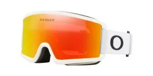 แว่นกอกเกิล Oakley Goggle Target Line S OO7122-07 Matte White/Fire iridium