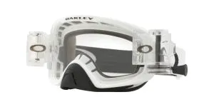 แว่นกอกเกิล Oakley Goggle O Frame 2.0 Pro MX OO7115-04 Matte White/Clear roll off