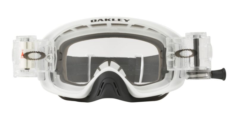 Oakley Goggle O Frame 2.0 Pro MX OO7115-04 Matte White/Clear roll off - 2