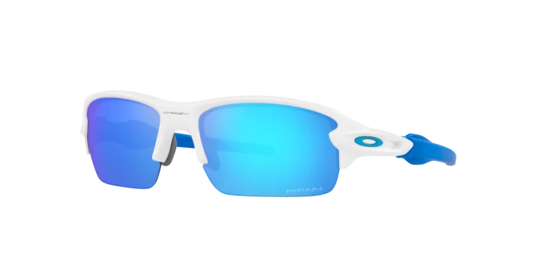 แว่นกันแดด Oakley Flak XS OJ9005-16 Matte White/Prizm Sapphire Iridium แว่น Oakley แท้