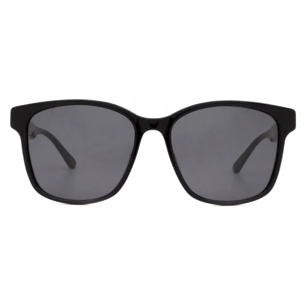 6_1763221918_7615 แว่น Gucci GG0417SK 001 Black Multi color Grey แว่นตาแท้