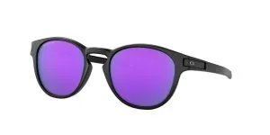 แว่นกันแดด Oakley Latch (A) OO9349-33 Matte Black/Prizm Violet แว่น Oakley แท้