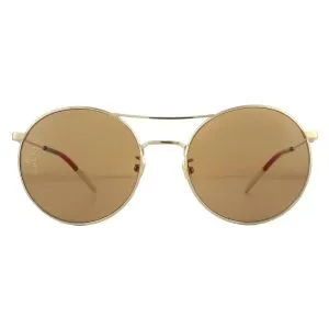 แว่น Gucci GG0680S 003 Gold / Gold Browm แว่นตาแท้