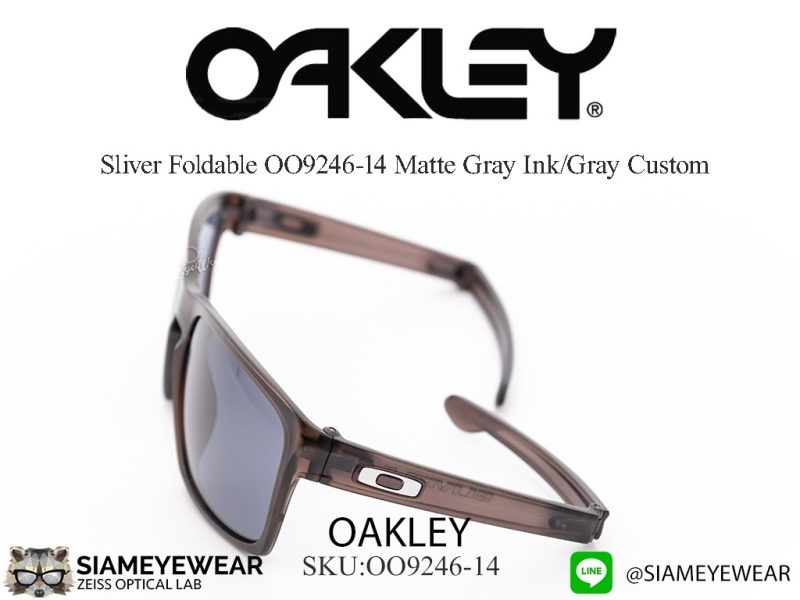 Oakley MPH Sliver F OO9246-14 Matte Grey Ink/Grey - 3