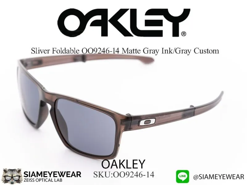 82_1763259046_6858 แว่นกันแดด Oakley MPH Sliver F OO9246-14 Matte Grey Ink/Grey แว่น Oakley แท้