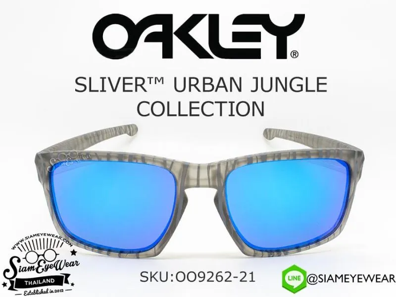 Oakley Sliver OO9262-21 Matte Grey Ink/Sapphire iridium - 2