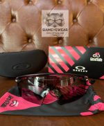 Oakley Encoder Strike Vented Giro OO9235-16 Pink Stripes/Prizm Road Black