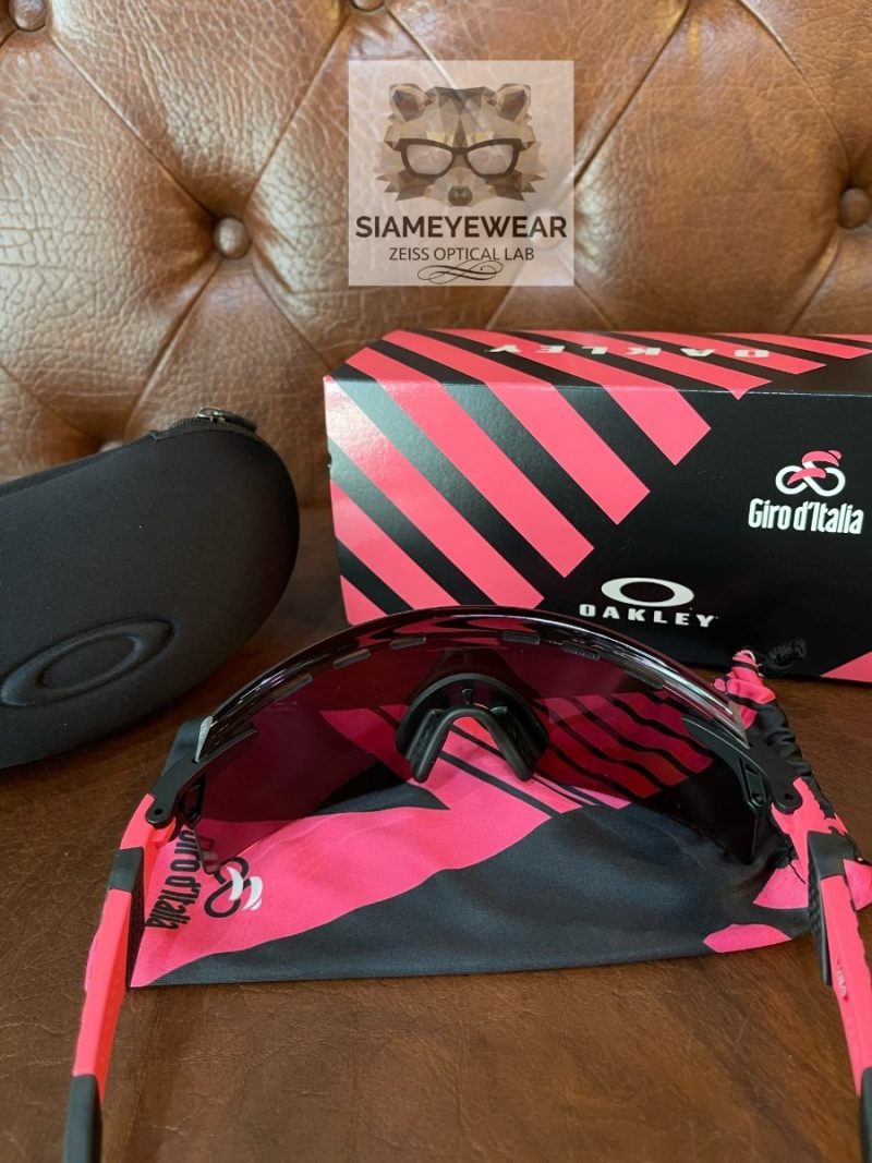 Oakley Encoder Strike Vented Giro OO9235-16 Pink Stripes/Prizm Road Black - 3