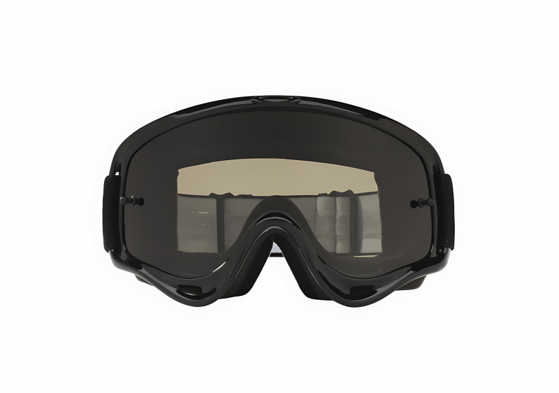 Oakley Goggle XS O Frame MX OO7030-21 Jet Black/Dark Grey&Clear
