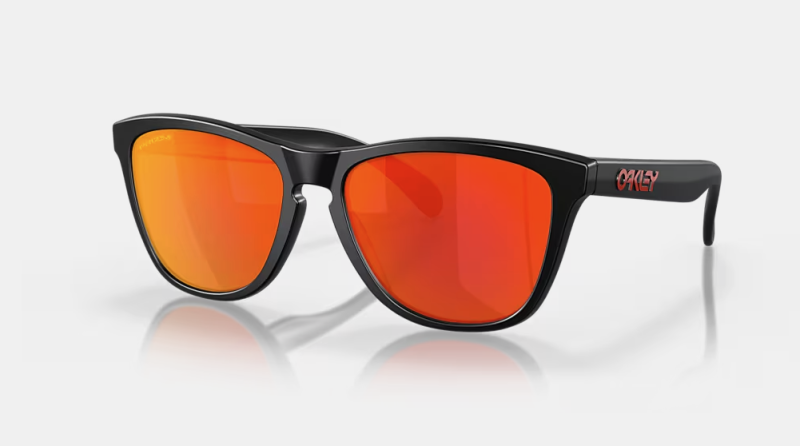 แว่นกันแดด Oakley Frogskins OO9245-E0 Matte Black Splatter/Prizm Ruby แว่น Oakley แท้