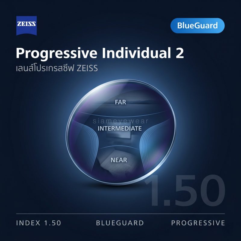 ZEISS Progressive Individual 2 1.50 BlueGuard