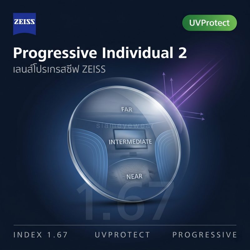 ZEISS Progressive Individual 2 1.67 UVProtect