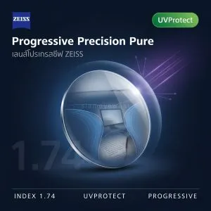 ZEISS Progressive Precision Pure 1.74 UVProtect
