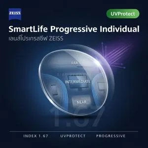 ZEISS SmartLife Progressive Individual 1.67 UVProtect