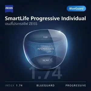 ZEISS SmartLife Progressive Individual 1.74 BlueGuard