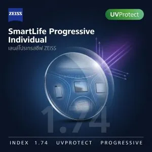 ZEISS SmartLife Progressive Individual 1.74 UVProtect