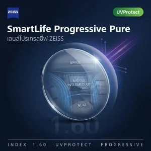 ZEISS SmartLife Progressive Pure 1.60 UVProtect