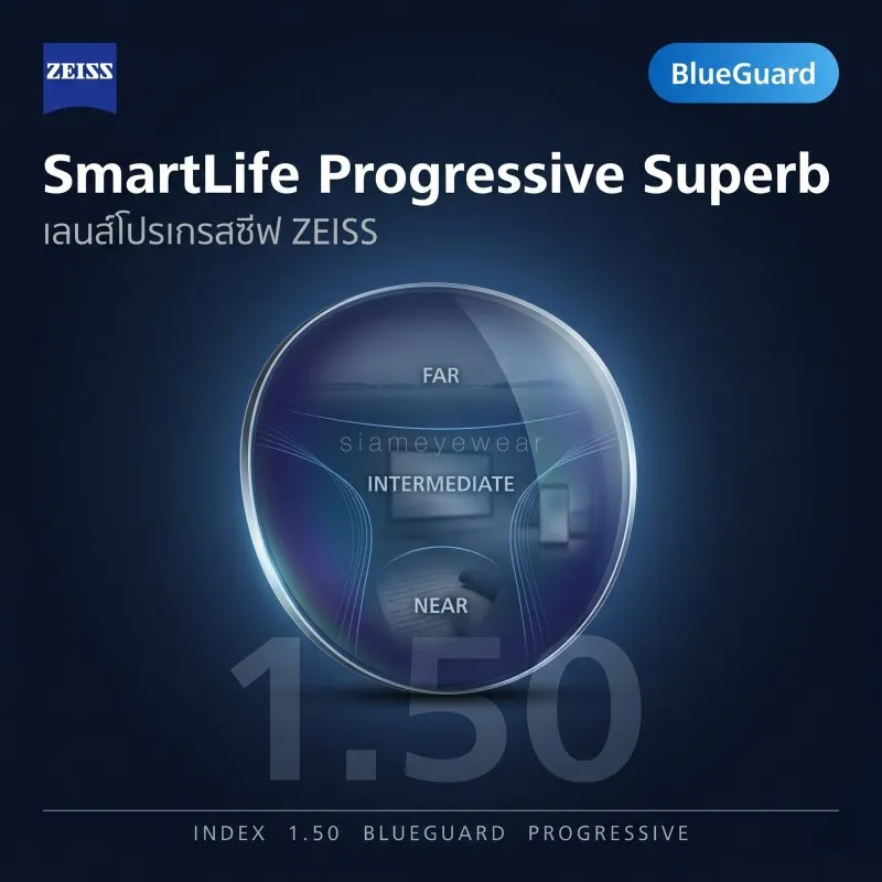 ZEISS SmartLife Progressive Superb 1.50 BlueGuard