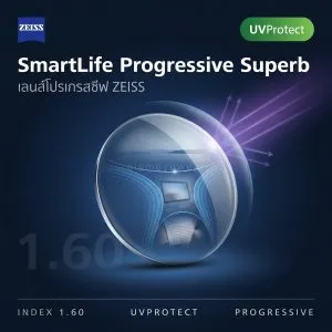 ZEISS SmartLife Progressive Superb 1.60 UVProtect