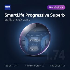 ZEISS SmartLife Progressive Superb 1.74 PhotoFusion X
