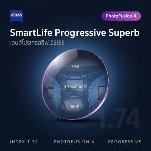 ZEISS SmartLife Progressive Superb 1.74 PhotoFusion X