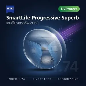 ZEISS SmartLife Progressive Superb 1.74 UVProtect