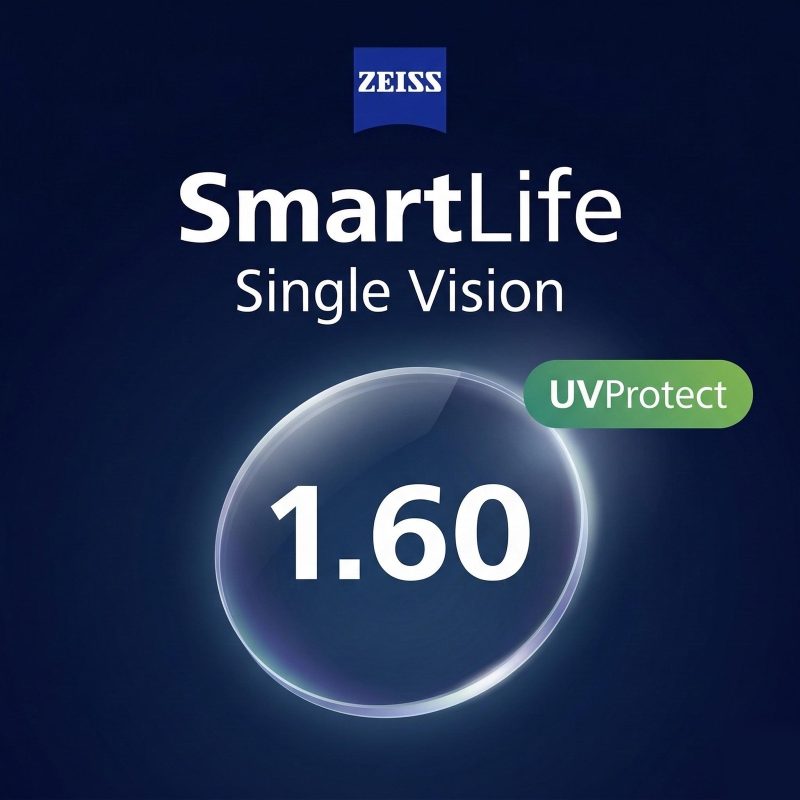 ZEISS SmartLife Single Vision 1.60 UVProtect