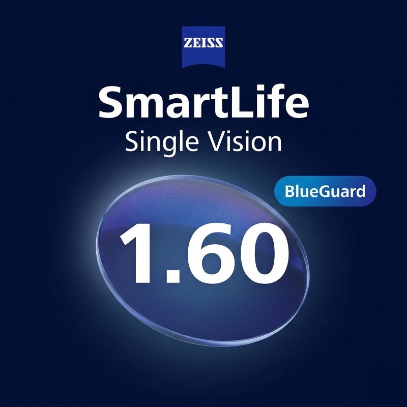 ZEISS SmartLife Single Vision 1.60 BlueGuard