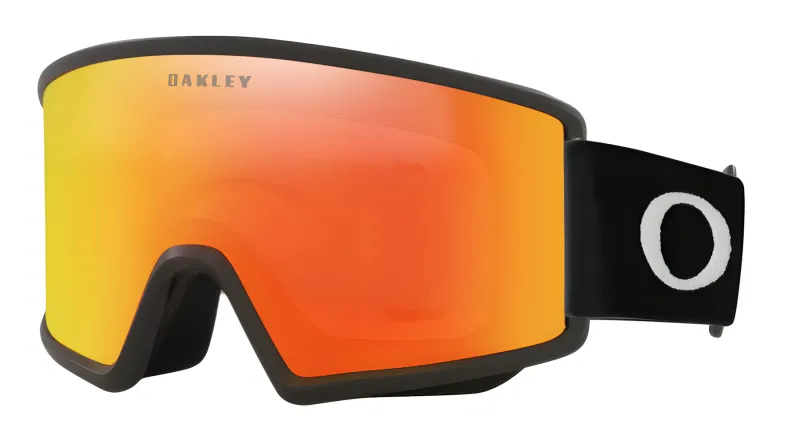Oakley Goggle Target Line M OO7121-03 Matte Black:Fire Iridium แว่นกอกเกิล Oakley Target Line M OO7121-03 Matte Black/Fire Iridium