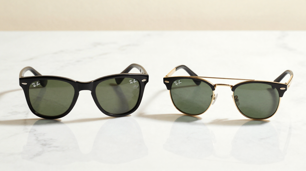 Rayban Wayfarer Original vs New Wayfarer เปรียบเทียบ RB2140 RB2132 และ Asian Fit สำหรับคนไทย 2026 Rayban Wayfarer Original vs New Wayfarer เปรียบเทียบ