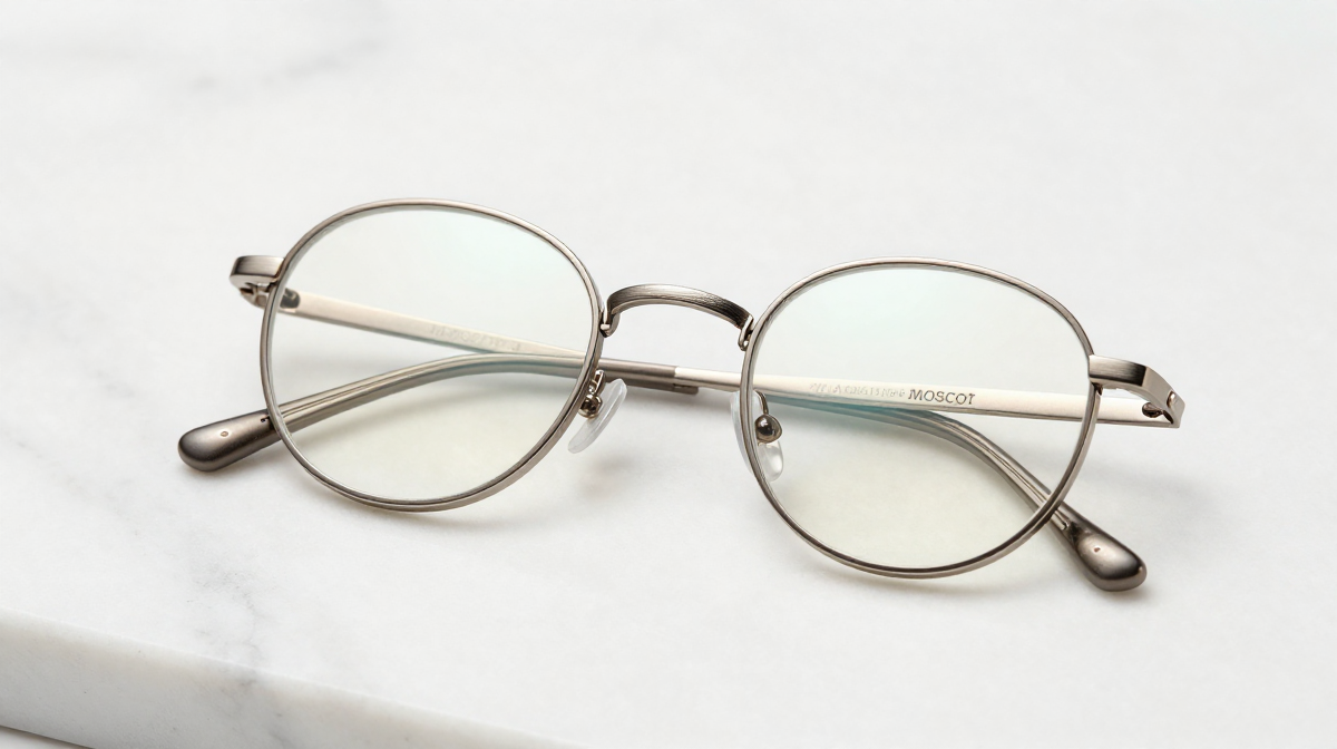 Moscot Smendrik รีวิว คู่มือเลือกไซส์กรอบแว่นโลหะสไตล์ NYC สำหรับคนไทย 2026 Moscot Smendrik กรอบแว่นโลหะสไตล์ NYC