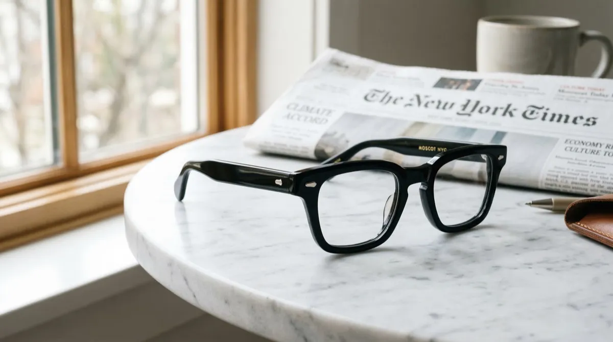 Moscot Genug รีวิว คู่มือเลือกไซส์และสี กรอบแว่น ORIGINALS NYC สำหรับคนไทย Moscot Genug กรอบแว่น ORIGINALS NYC