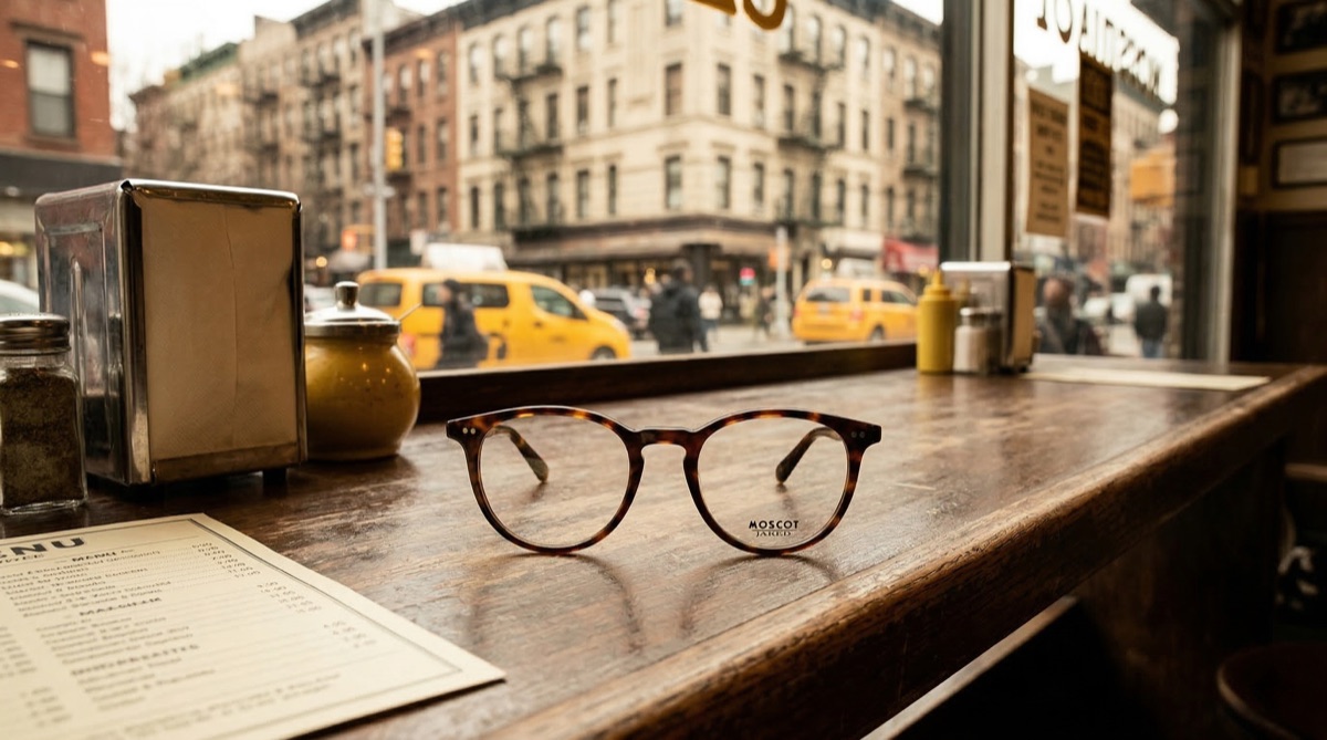 Moscot Jared กรอบแว่นทรงกลม NYC