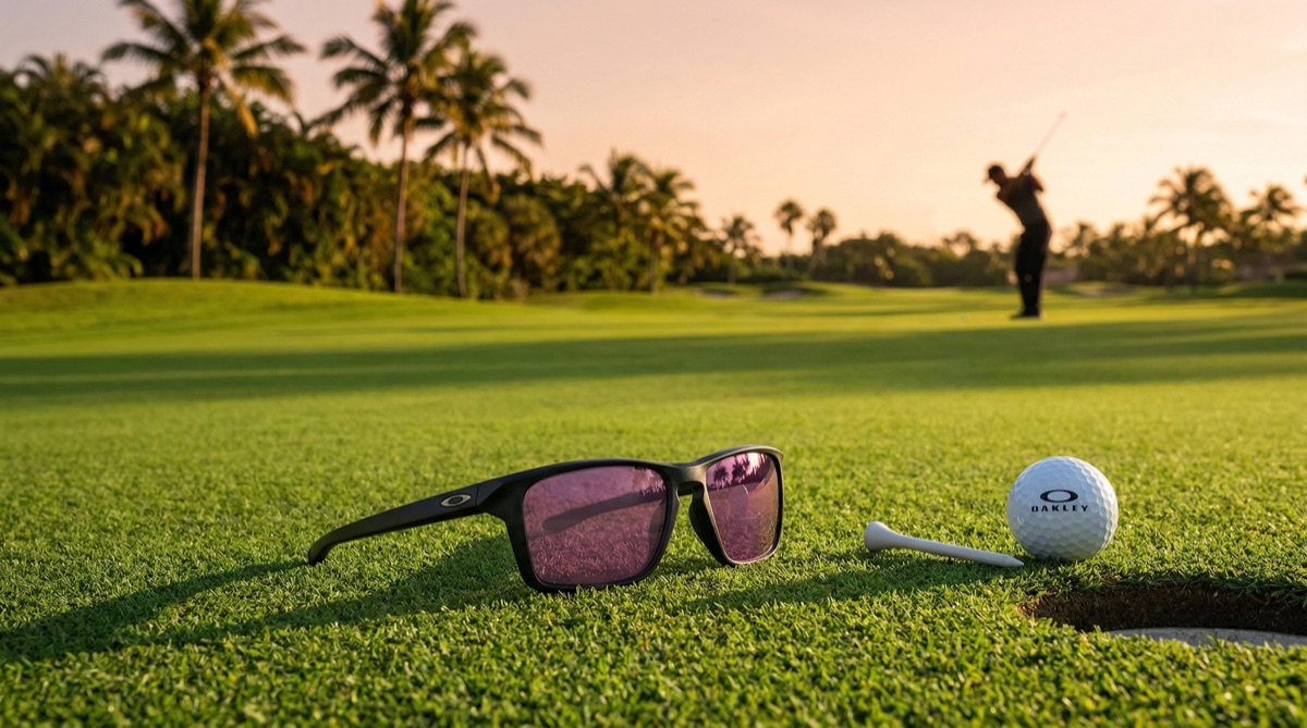 แว่นกอล์ฟ Oakley คู่มือเลือก Prizm Golf vs Prizm Dark Golf สำหรับนักกอล์ฟไทย 2026 แว่นกอล์ฟ Oakley Prizm Golf