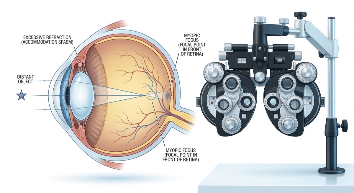 สายตาสั้นเทียม คืออะไร อาการ และวิธีแก้ก่อนตัดแว่น
