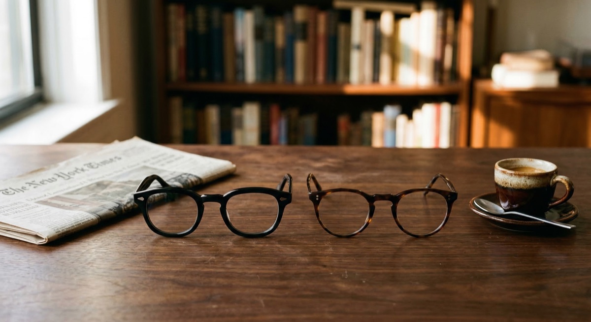 Moscot vs Oliver Peoples ต่างกันยังไง เปรียบเทียบตรงๆ สองแบรนด์แว่นระดับโลก 2026
