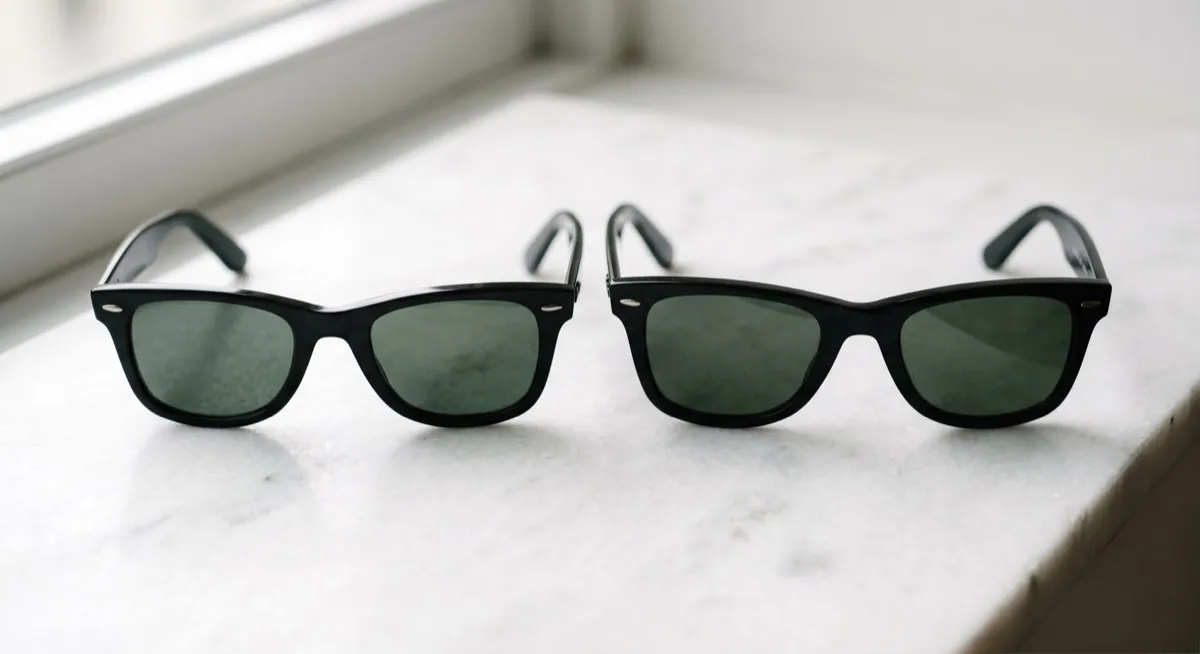 Rayban Wayfarer ไซส์ 49 กับ 52 ต่างกันยังไง คู่มือเลือกไซส์ตรงจากช่างแว่น 10 ปี 2026