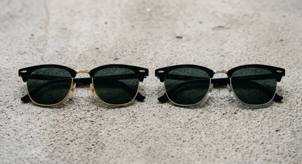 Rayban Clubmaster ทอง vs เงิน ต่างกันยังไง และเลือกอันไหนดี ล่าสุด