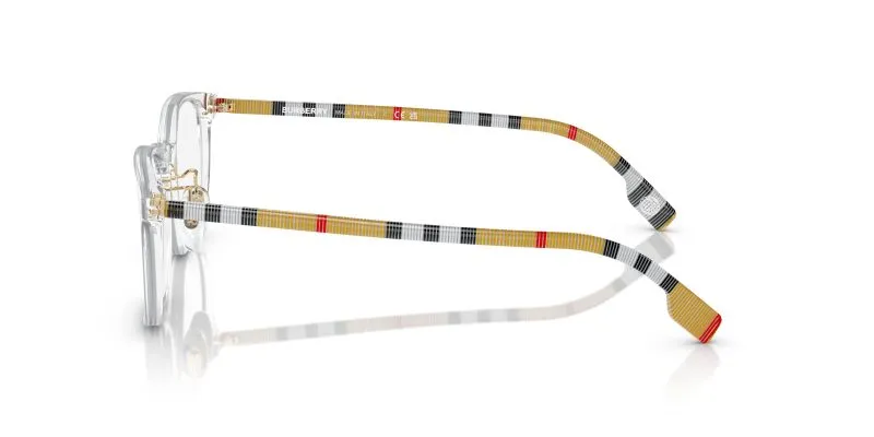 กรอบแว่น Burberry BE2371D 3889 มุมข้าง ลาย Vintage Check
