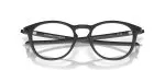 OX8149F_814901_cfr Oakley Pitchman R Carbon A OX8149F-01 Satin Black Low Bridge Fit close-up ด้านหน้า