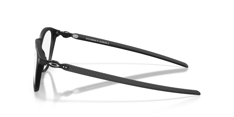 Oakley Pitchman R Carbon A OX8149F-01 Satin Black Low Bridge Fit มุมข้าง