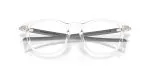 OX8149F_814903_cfr Oakley Pitchman R Carbon A OX8149F-03 Polished Clear Low Bridge Fit close-up ด้านหน้า