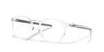 OX8149F_814903_qt Oakley Pitchman R Carbon A OX8149F-03 Polished Clear Low Bridge Fit มุมเอียง 3/4