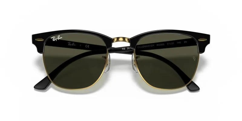 Rayban CLUBMASTER RB3016F-W0365 - Folded View