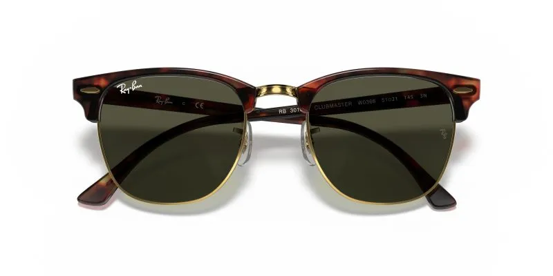 Rayban CLUBMASTER RB3016F-W0366 - Folded View