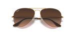 Rayban AVIATOR LARGE METAL RB3025-9001A5 - Folded View