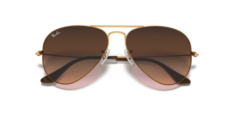 Rayban AVIATOR LARGE METAL RB3025-9001A5 - Folded View